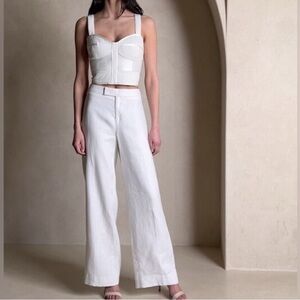 Banana Republic White Clover Bustier Top. NWT. Size 10